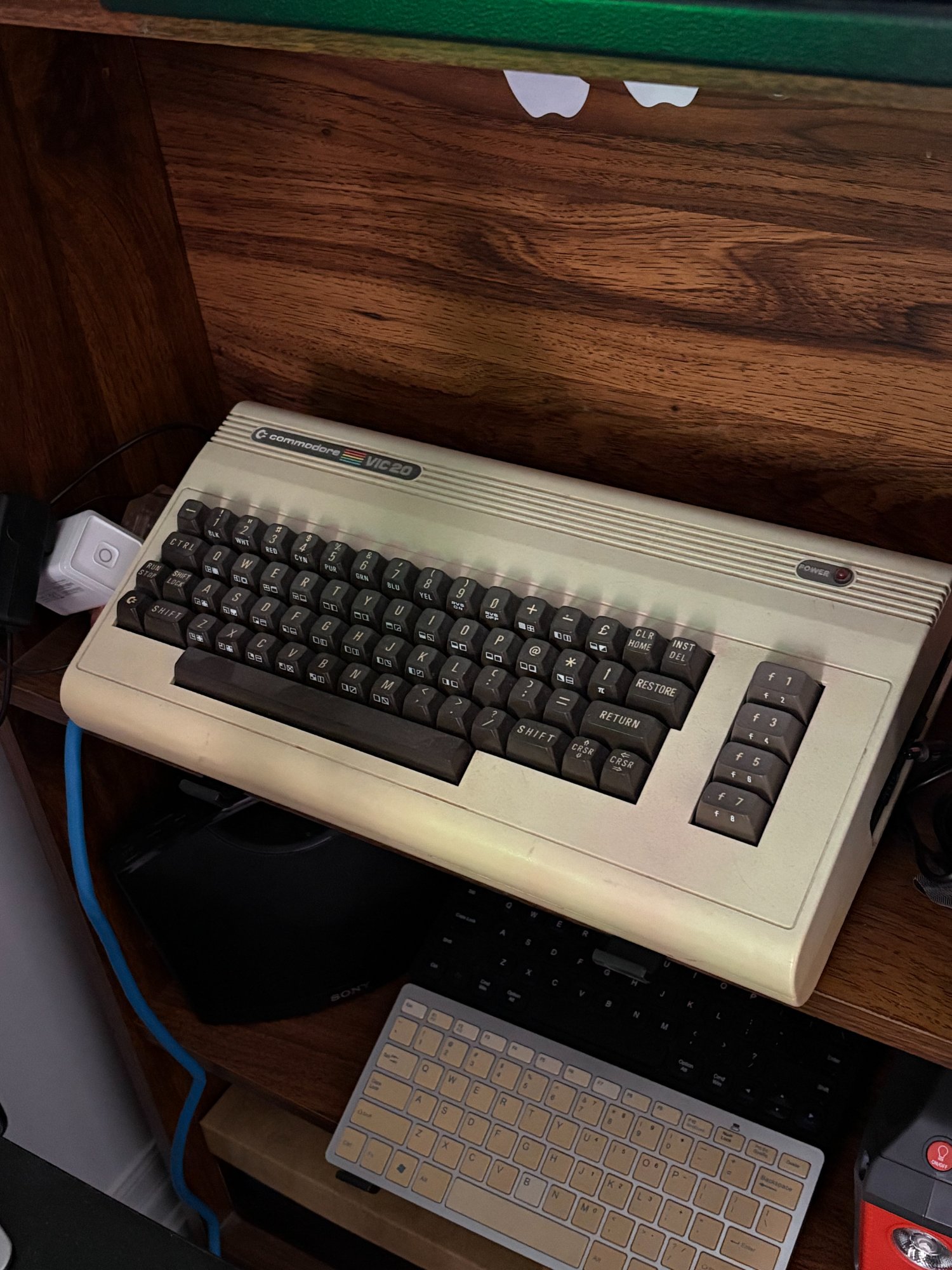 Commodore VIC-20 — Rob's first computer, received as a birthday gift at age 11